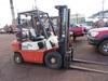 2004 NISSAN OPTIMUM FORKLIFT, 4,000LB CAPACITY, MODEL:PJ02A25PV, 12,899 HRS., VIN/SERIAL:PJ02-9H7322, (TORQUE CONVERTER LEAKING), (HC&S No.613) - 2