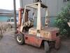 2000 NISSAN 20 GAS FORKLIFT, 3,458 HRS., PNEUMATIC TIRES, (NEEDS SERVICE), (HC&S No. 617)