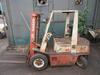 2000 NISSAN 20 GAS FORKLIFT, 3,458 HRS., PNEUMATIC TIRES, (NEEDS SERVICE), (HC&S No. 617) - 2