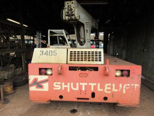 2003 SHUTTLELIFT 3330F CARRY DECK CRANE, 30 FT. BOOM, 8.5 TON CAPACITY, 3780 HRS., VIN/SERIAL:18610203, (HC&S No. 3405)