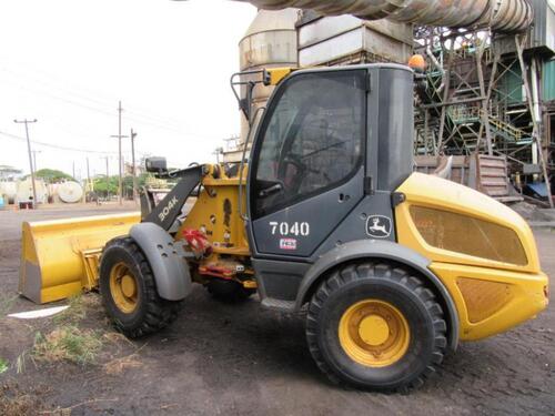 2014 JOHN DEERE 304K WHEEL LOADER, 1334 HRS., VIN/SERIAL:1LU304KXHZB037409, (HC&S No. 7040)