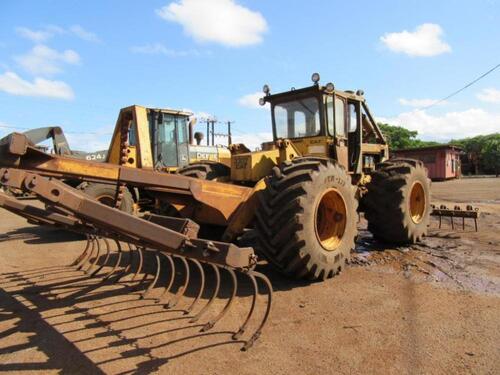 1989 CATERPILLAR FB518 WHEEL LOADER, 17718 HRS., VIN/SERIAL:08ZC00159, (HC&S No. 3302)