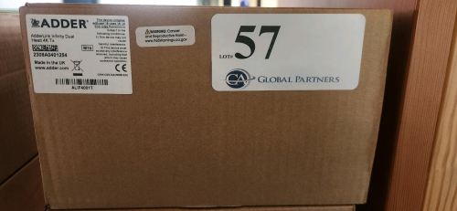 ADDERLINK INFINITY DUAL HEAD 4K TX 2020 NEW IN BOX