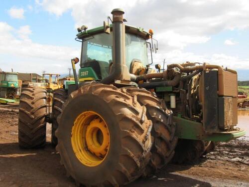 2008 JOHN DEERE 9630 ARTICULATED TRACTOR, 9800 HRS., VIN/SERIAL:RW9630P010753, (HC&S No. 3397)