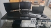 GEEKDESK ADJUSTABLE STANDING DESK/TABLE 31.5"x<br/>74.5"<br/><br/><br/>TABLE ONLY CONTENTS NOT INCLUDED, DELAYED PICKUP - 2