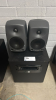 LOT OF THREE (3) SPEAKERS INCL (1) JBL LSR310S WOOFER AND (2) GENELEC 8030B's