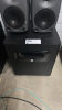 LOT OF THREE (3) SPEAKERS INCL (1) JBL LSR310S WOOFER AND (2) GENELEC 8030B's - 3