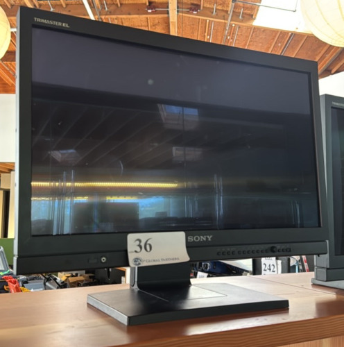 SONY TRIMASTER EL PROFESSIONAL VIDEO MONITOR MODEL PVM-A250