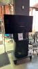 55" LG OLED TV MODEL OLED55C7P-U INCLUDES ROLLING STAND SPEAKERS AND SONY BLURAY PLAYER MODEL BDP-S360