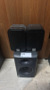 LOT OF THREE (3) SPEAKERS INCL (1) JBL LSR4326P WOOFER AND (2) JBL CONTROL 2P's