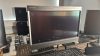 LOT OF WORKSTATION INCLUDING BLACKBOARD2 CONTROL SURFACE, (2) NEC 4K UHD LCD MONITORS MODEL EA271U, (1) SONY VIDEO MONITOR MODEL BVM-F250A, (1) SPL SURROUND CONTROL MONITOR MODEL 2489, AND (2) GENELEC 8030C SPEAKERS<br/><br/>STANDING DESK NOT INCLUDED - 2