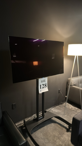 55" LG TV MODEL 55EF9500 WITH ROLLING STAND