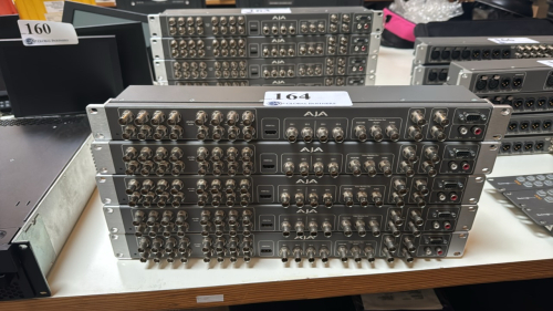 LOT OF FIVE (5) AJA K3G BREAKOUT BOXES