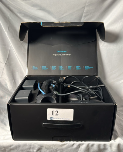 HTC VIVE HEADSET WITH BASE STATIONS CONTROLLERS AND HDMI INTERFACE