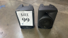 LOT OF (2) ALTO 280W 2-WAY ACTIVE LOUDSPEAKERS