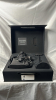 OCCULUS RIFT HEADSET MODEL HM-A KIT WITH BASE STATION AND CONTROLLERS.