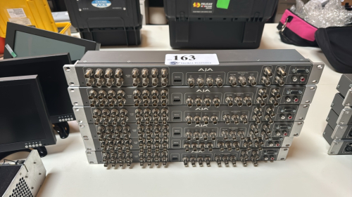 LOT OF SIX (6) AJA K3G BREAKOUT BOXES
