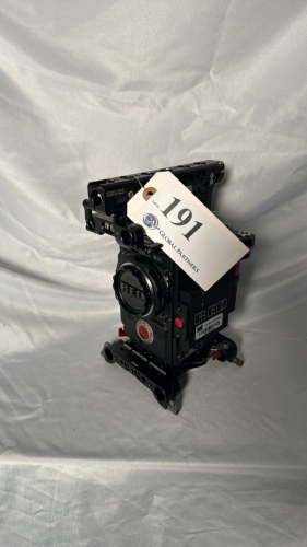 RED DIGITAL CINEMA DSMC2<br/>BRAIN WITH HELIUM 8K S35<br/>SENSOR, (6) 960GB MINIMAG CARDS AND ADAPTER, PRO TOUCH 7" LCD MONITOR, DSMC NIKON MOUNT, DSMC2 SIDEKICK, DSMC S35 AL CANON MOUNT, DSMC AL PL MOUNT, AND HARD CARRYING CASE WITH MISC ACCESSORIES