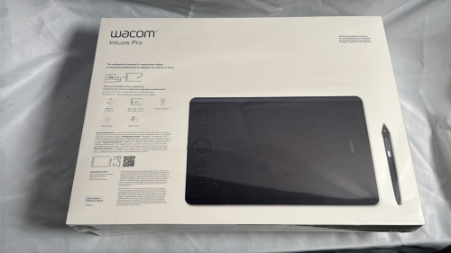 LOT OF TWO (2) WACOM INTUOS PRO TABLETS. NEW IN BOX