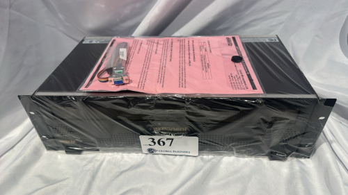 LOT (4) EVERTZ AUDIO DISTRIBUTION FRAME MODEL: 400FR WITH (1) 400ADA-AUD AND (1) 400FC MODULES