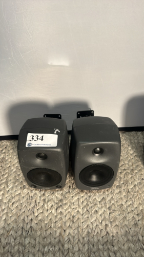 LOT OF (2) GENELEC 8030 SPEAKERS