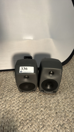 LOT OF (2) GENELEC 8030 SPEAKERS