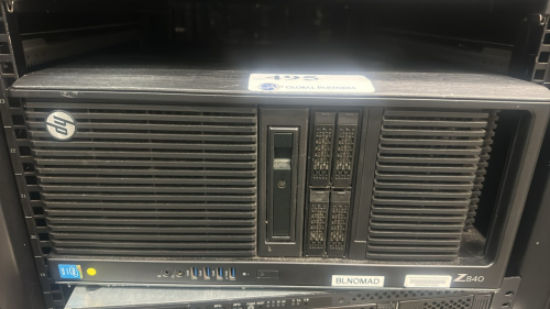 HP Z840 INTEL XEON WORKSTATION EITH (4) MICRON 500DC 2.5 SSD CARDS