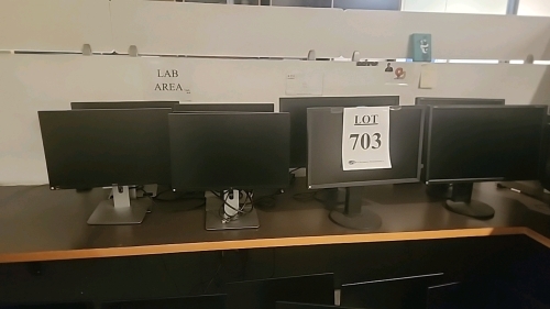LOT OF (34) ASSORTED COMPUTER MONITORS