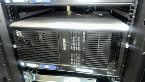 HP Z840 INTEL XEON WORKSTATION WITH (8) SAMSUNG SOLID STATE DRIVES
