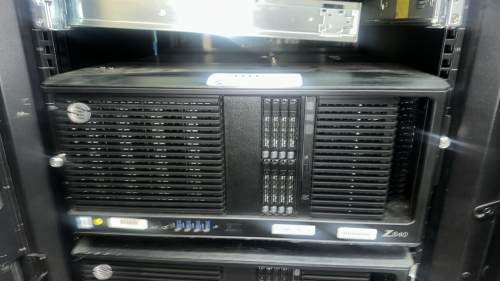 HP Z840 INTEL XEON WORKSTATION WITH (8) SAMSUNG SOLID STATE DRIVES
