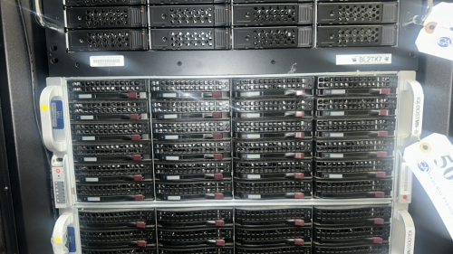 SUPERMICRO 846-9 WITH (24) 3TB HARD DRIVES
