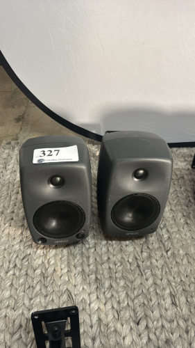 LOT OF (2) GENELEC 8030 SPEAKERS
