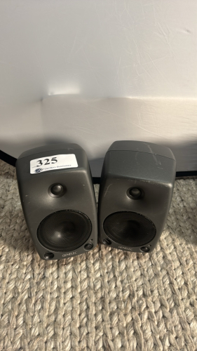 LOT OF (2) GENELEC 8030 SPEAKERS