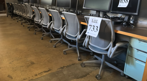Lot of (24) humanscale office chair