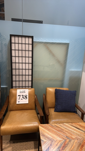 Coffee table with two chairs