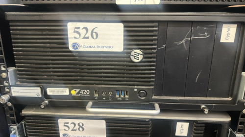 HP Z420 INTEL XEON WORKSTATION