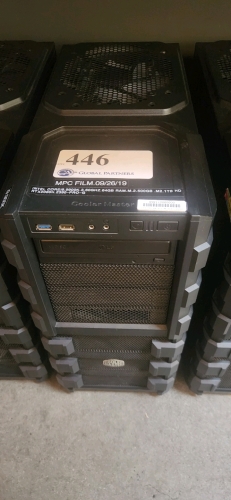 COOLERMASTER HAF912 TOWER PC WITH INTEL CORE I9.9900K 3.6GHZ, 64GB RAM, 500GB M.2 SSD, 1TB HDD, AND GEFORCE RTX 2080TI-Z390-PRO-G