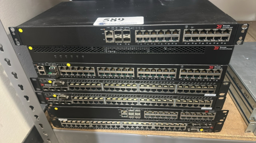 LOT (8) BROCADE SWITCHES