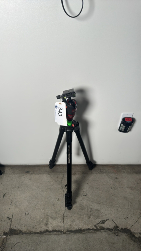 MANFROTTO 755XB TRIPOD WITH MHXPRO-BHQ6 HEAD AND SOFT CARRYING CASE