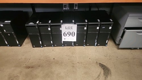 LOT OF (7) HP Z440 WORKSTATIONS