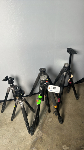 LOT OF (6) ASSORTED TRIPODS