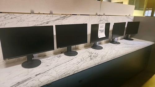 LOT OF (5) 27" NEC MONITORS MODEL EA271U