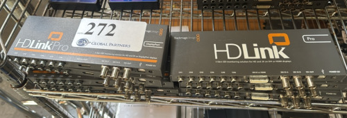 LOT OF (4) BLACKMAGIC DESIGN HDLINKPRO DISPLAY PORT AND (3) BLACKMAGIC DESIGN HDLINK PRO