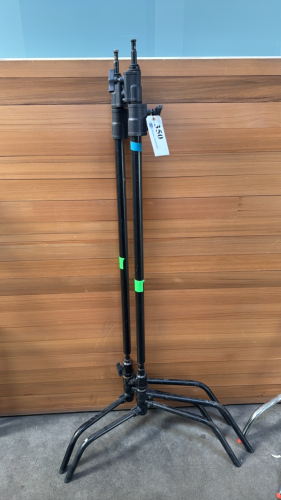 LOT OF (2) IMPACT CT40MB TURTLE BASE C-STANDS