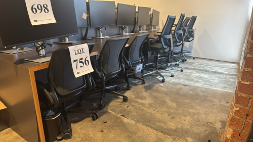 Lot of (19) assorted office chairs and stools