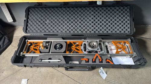 MYT WORKS CAMERA SLIDER DOLLY AND HI-HAT KIT WITH HARD CASE