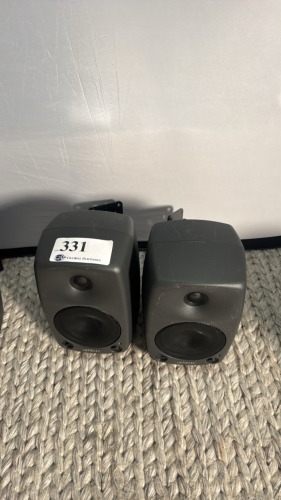 LOT OF (2) GENELEC 8030 SPEAKERS