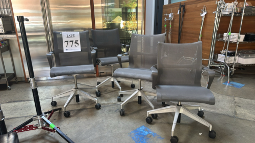 Lot of (7) office chairs