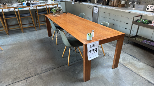 Dining table with (4) chairs