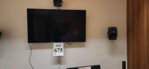 55" LG OLED TV MODEL OLED55B6P NO REMOTE NO TV WALL MOUNT